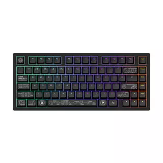 Dark Project ALU Terra Nova Black - Безжична геймърска клавиатура (ANSI)