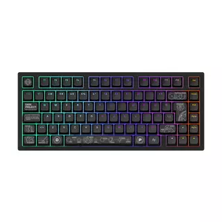 Dark Project ALU Terra Nova Black - Безжична геймърска клавиатура (ISO DE)