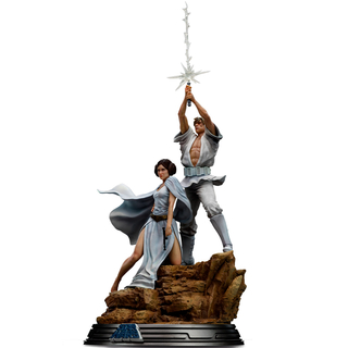 Iron Studios Star Wars - Luke And Leia Deluxe Art Scale 1/10 Statue
