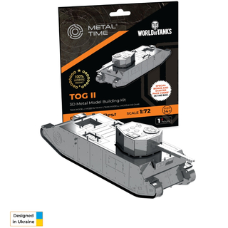 TOG II* Statyczny model czołgu do samodzielnego montażu, 29 części