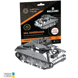 Metal Time | M4 Sherman, 44 parts | World of Tanks