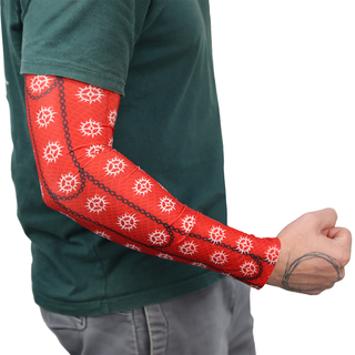 Diablo 4 Cathedral of Light seamless gaming arm sleeve red, S