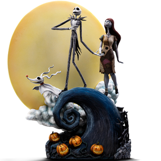 Iron Studios Disney - Jack és Sally Deluxe Art Scale 1/10 méretarányban