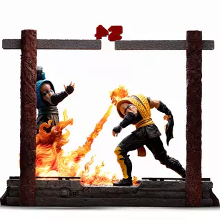 Iron Studios  Mortal Kombat - Scorpion Fatality Deluxe Art Scale 1/10