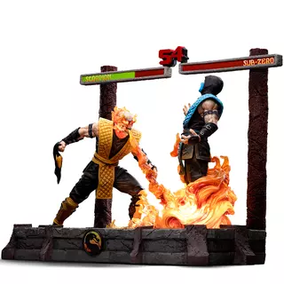 Iron Studios  Mortal Kombat - Scorpion Fatality Deluxe Art Scale 1/10