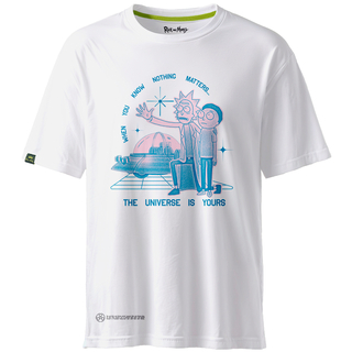 Rick and Morty Nothing Matters t-shirt biały, L