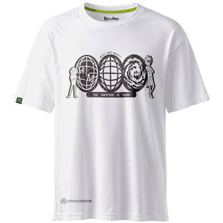 Rick and Morty The Universe is Yours t-shirt biały, S