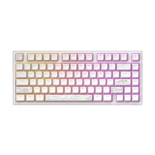 Dark Project ALU Terra Nostra White - Wired Gaming Keyboard (ANSI UA)