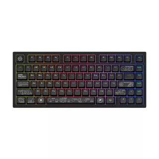 Dark Project ALU Terra Nova Black - Безжична геймърска клавиатура (ANSI UA)