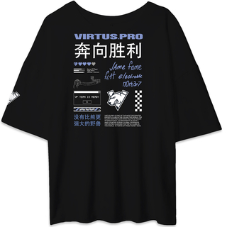 Shanghai Major 2024 Limited Edition oversize t-shirt μαύρο, S/M