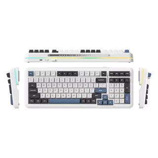 MCHOSE K99 Navy Blue - bezdrátová herní klávesnice