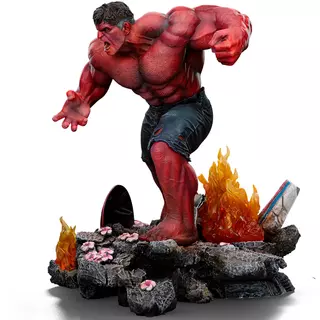 Iron Studios Captain America: Brave New World - Red Hulk Art Scale 1/10