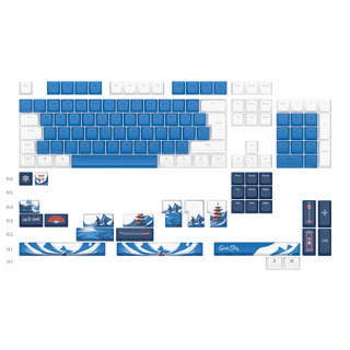 Dark Project x GeekBoy Keycaps - 2 Skins in 1 set [ANSI & ISO]