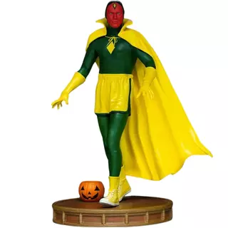Iron Studios Wandavision - Vision Halloween Version Statue Art Scale 1/10
