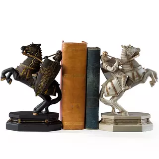 Noble Collection HARRY POTTER - Wizard Chess Knight Bookends set