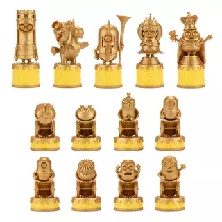 Noble Collection Universal - Minions Medieval Mayhem Chess Set