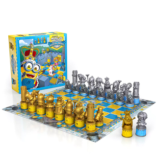 Noble Collection Universal - Set de șah Minions Medieval Mayhem