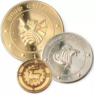 Noble Collection HARRY POTTER - The Gringotts Bank Coin Collection