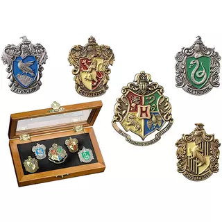 Noble Collection Harry Potter - Épingles de maison de Poudlard
