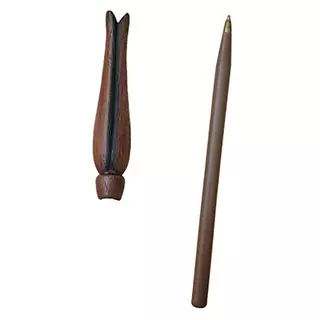 Noble Collection Harry Potter - Luna Zauberstab Stift und Lesezeichen