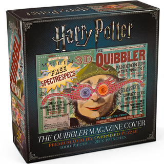 Noble Collection Harry Potter - Puzzle de portada de la revista The Quibbler