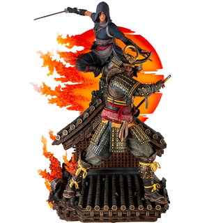PureArts Assassin's Creed : Animus - Naoe & Yasuke 1/4 Scale Statue