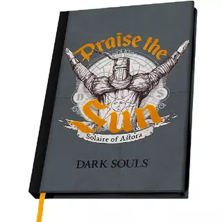 Abysse Dark Souls - Lobe die Sonne Notizbuch A5