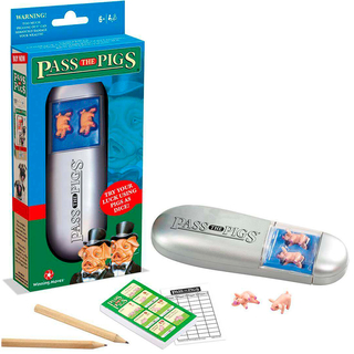 Winning Moves Pass The Pigs - Würfelspiel Englisch