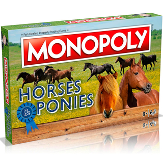 Winning Moves Pferde & Ponys - Monopoly Englisch