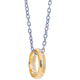 Noble Collection LORD OF THE RINGS - The One Ring Sterling Silver Pendant