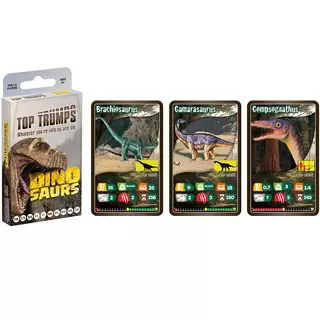 Winning Moves Top Trumps - Dinosaurs Cards Standard Tuck Box Multillingual