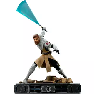 Iron Studios Star Wars: Clone Wars - Obi-Wan Kenobi Art Scale 1/10