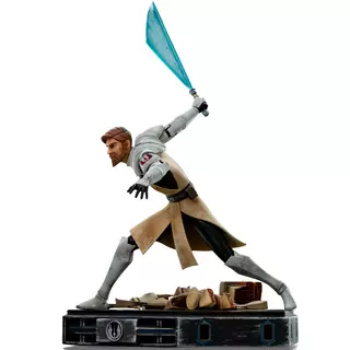 Iron Studios Star Wars: Clone Wars - Obi-Wan Kenobi Art Scale 1/10