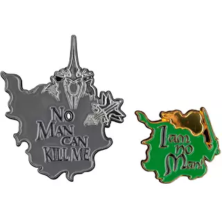 Weta Workshop The Lord Of The Rings - Pin Set - I Am No Man! 2Pk