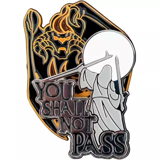Weta Workshop The Lord Of The Rings - Pin Set - You Shall Not Pass 2Pk