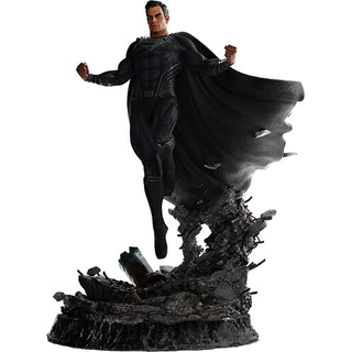 Weta Workshop Justice League - Άγαλμα του Superman με μαύρη στολή 1/4 κλίμακας