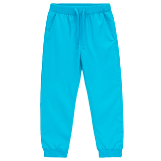Dětské kalhoty jogger tyrkysové, 5-6 let