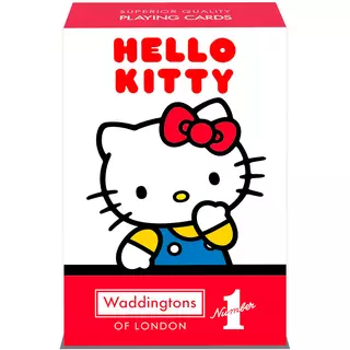 Winning Moves Hello Kitty - Waddingtons Number 1 Playing Cards English