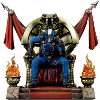 Iron Studios G.I Joe - Cobra Commander Art Scale 1/10