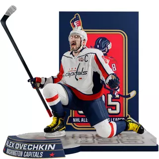 McFarlane Toys NHL ALEX OVECHKIN ALL-TIME GOALS LEADER Statuie din rășină