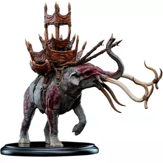 The Lord of the Rings Trilogy - Miniature Statue - Mumak in Battle