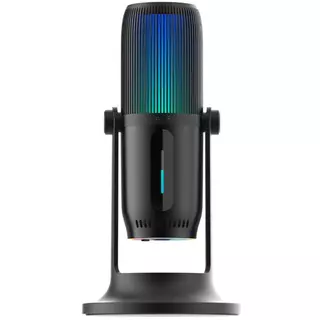 THRONMAX M2RGB Condenser RGB USB MDRILL GHOST 96kHz Microphone, Black
