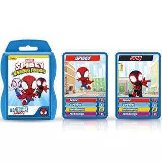 Spidey and His Amazing Friends Top Trumps Junior Card Game English