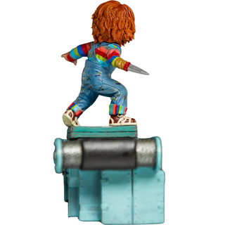 Iron Studios Child's Play II- Chucky Statue Kunst Maßstab 1/10