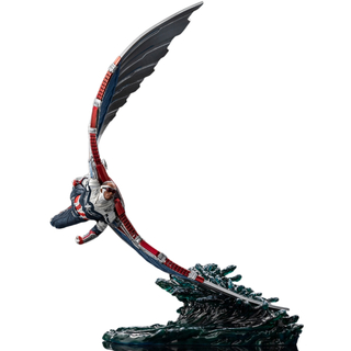 Iron Studios El Halcón y el Soldado de Invierno - Capitán América Sam Wilson Estatua Deluxe Art Escala 1/10