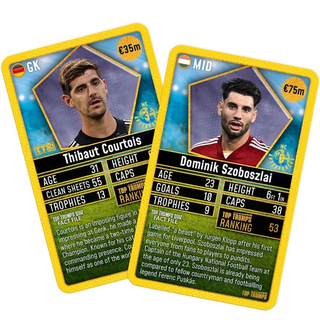 World Football Stars Top 200 - Pack 2 Juego de cartas Top Trumps Español