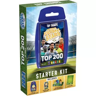 Top Trumps	TT-BOX - Starter Kit World Football Stars Top 200 English