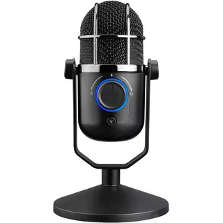 THRONMAX M3 Condenser USB MDRILL DOME JET 48kHz Microphone, Black