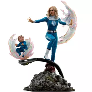 Iron Studios - Fantastic Four - Invisible Woman and Franklin Art Scale 1/10