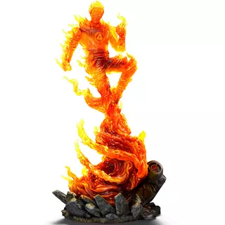 Fantastische Vier Menschliche Fackel Kunst Maßstab 1/10